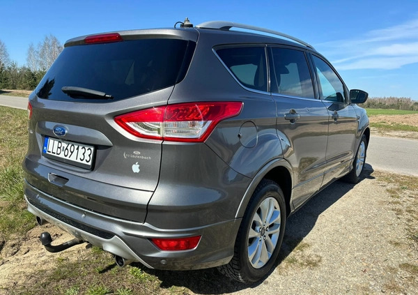 Ford Kuga cena 44900 przebieg: 265000, rok produkcji 2013 z Rypin małe 211